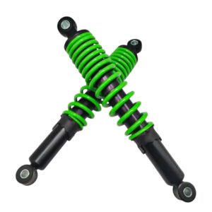 Amortiguadores Posteriores Set x2 (Verde) para Italika 150Z / Universal – Máxima Estabilidad y Diseño Deportivo | KTR17030046