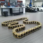 Cadena Hanzo Paso 428 Reforzada De 126 Eslabones Dorada - Imagen 7