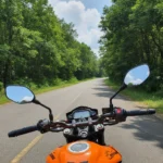 Espejos Retrovisores Para Moto Pulsar 200ns Par Completo - Imagen 2