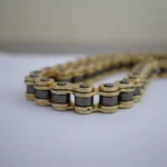 Cadena Reforzada 520h-126 Color Gold Para Moto Dorado - Imagen 6