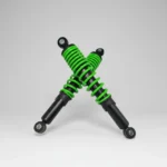 Amortiguadores Hanzo Traseros Verde Para Italika  150z - Imagen 5