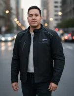 Chamarra Hombre Xtr-2702 (xl) Urbana Moto Negro Impermeable