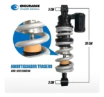 Amortiguador Trasero Monoshock Gris Para Dominar 400 Ug - Imagen 6