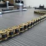 Cadena Hanzo Paso 428 Reforzada De 126 Eslabones Dorada - Imagen 6