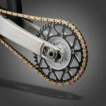 Cadena Reforzada 520h-126 Color Gold Para Moto Dorado - Imagen 2