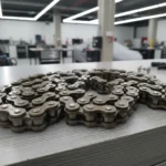 Cadena 520h-120l Tracción Fuerte Y Bajo Ruido Gris - Imagen 2