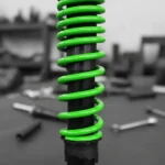 Amortiguadores Hanzo Traseros Verde Para Italika  150z - Imagen 9