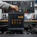 Batería Massimo Mb40 12v 35ah Para Motocarro India Derecho - Imagen 2