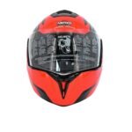 Casco Abatible “M” Hanzo – Certificación DOT, Rojo/Blanco | KTA01150002 - Imagen 4