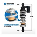 Amortiguador Trasero para DOM 400 – Alta Durabilidad y Conducción Estable | S20119601M - Imagen 2