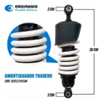 Amortiguador Trasero Monoshock Para Ktm Rc 200 Endurance - Imagen 2
