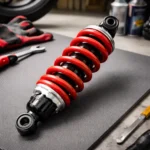 Amortiguador Trasero Monoshock Yamaha Fz16 Rojo Endurance - Imagen 5