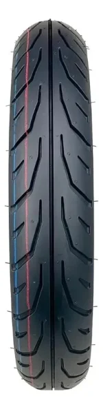 Llanta 100/80-17 Para Motocicleta Deportiva Carretera Negra - Imagen 3