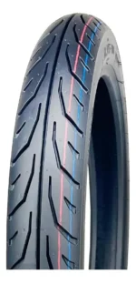 Llanta 100/80-17 Para Motocicleta Deportiva Carretera Negra - Imagen 5